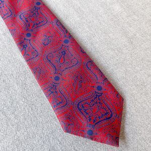 Vintage 1980s Thai Silk Necktie - Traditional - Tailored - Slim Width - Workwear